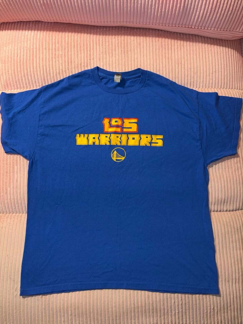 Golden State Warriors Los Warriors T-Shirt Royal Blue XL